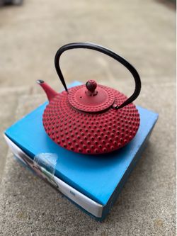 Bredemeijer Asia Xilin Cast Iron Teapot 1.25 Liter Red