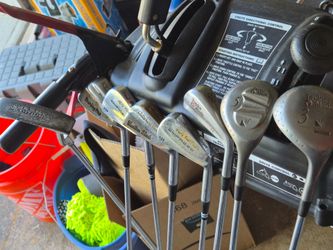 Vintage TaylorMade Wood Set w/ irons 3,4,5,7,9 and putter
