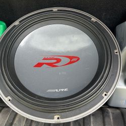 Alpine Sub 15 Inch 2 Ohms 