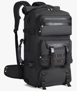 Travel Backpack for Men, 50L Carry On Flight Approved Convertible Duffle Bag with Shoe Compartment, 17 inch Laptop Luggage with USB Charging Port for 