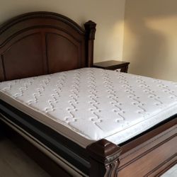 NEW KING PILLOW TOP MATTRESS AND BOX SPRING 💯% QUALITY & CONFORM 👌