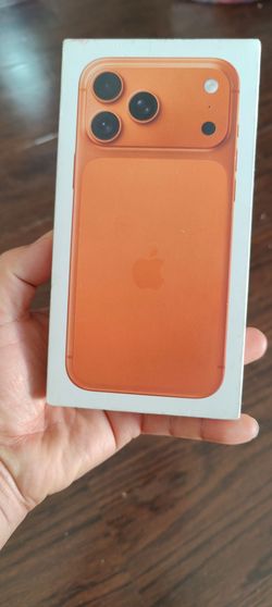 iPhone 17 Pro Max, Orange 512GB storage