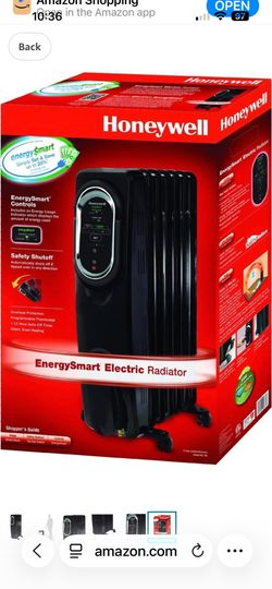 Honeywell Oil-Filled Radiant Heater (like new)