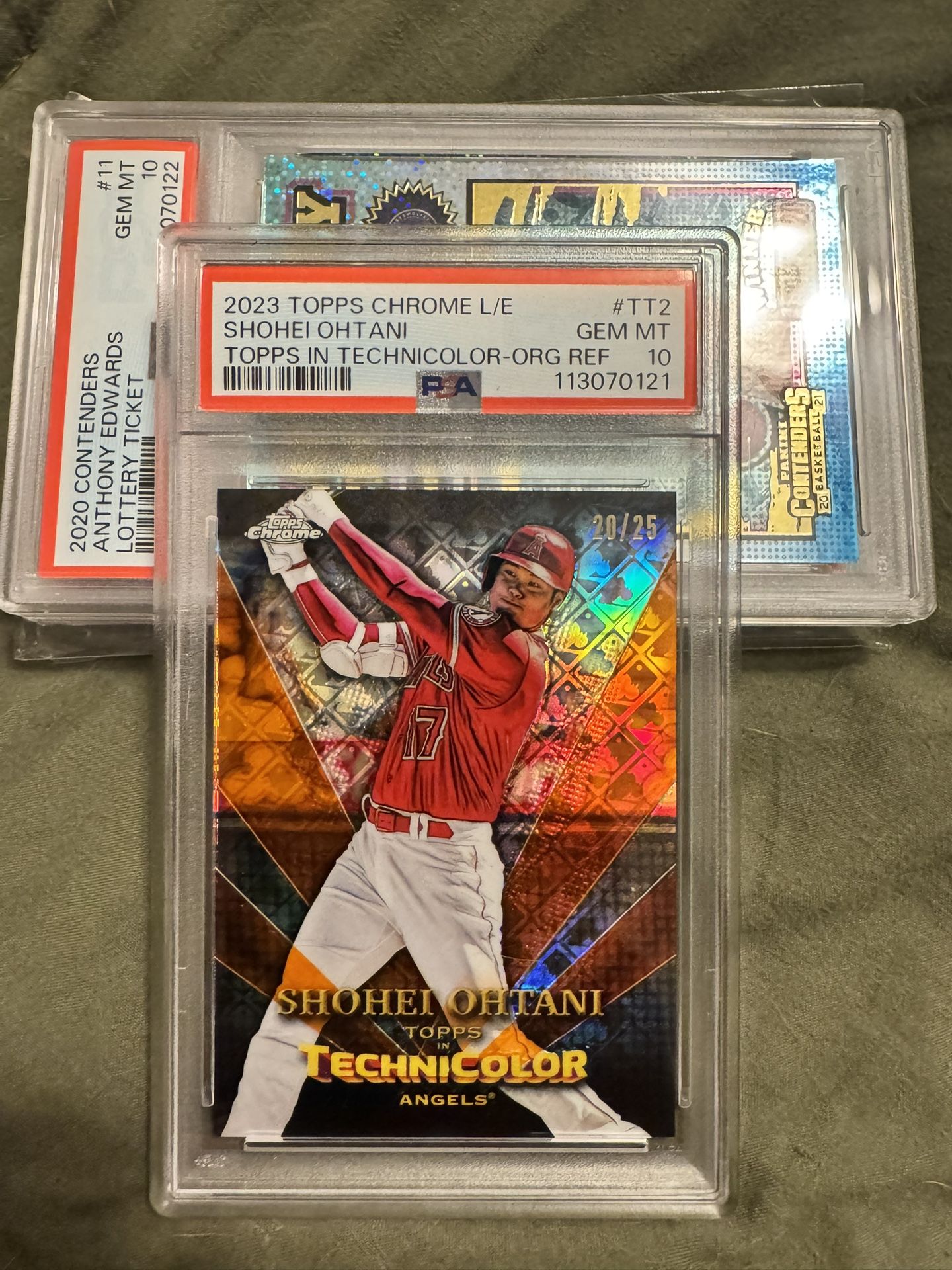 Shohei Ohtani Logofractor /25 PSA 10