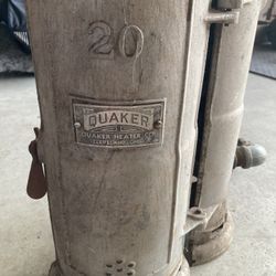 1920s Cast-Aluminum Water Heater QUAKER