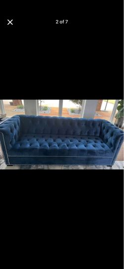 Midnight Blue couch