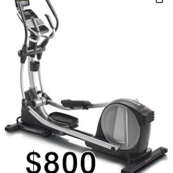 NordicTrack SpaceSaver SE7i Rear Drive Smart Elliptical with Folding SpaceSaver Design, Compatible with iFIT Personal Training