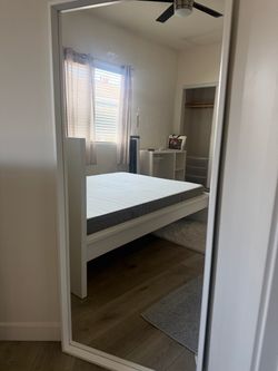 White Full Body Mirror