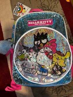 Hello Kitty glitter backpack new