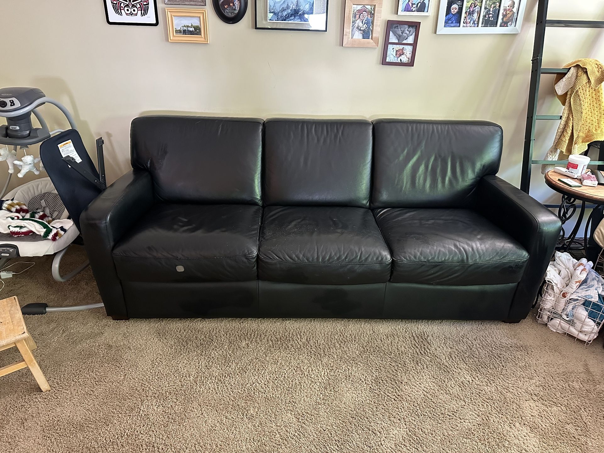 Leather Couch