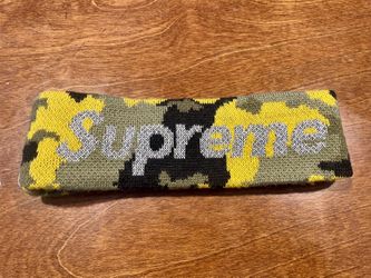 Supreme Green Camo Headband