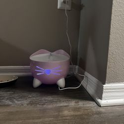 Pink Cat water fountain