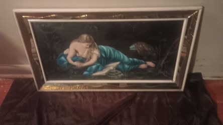 Vintage lady picture