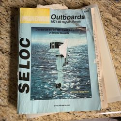 Evinrude Repair Manual 1 1/4- 60HP