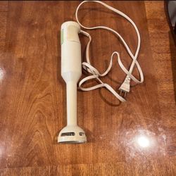 Title: Braun Hand Blender - Vintage Model 4169 