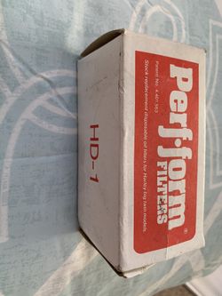 Perf - Form Replacement Drop - In Oil Filter