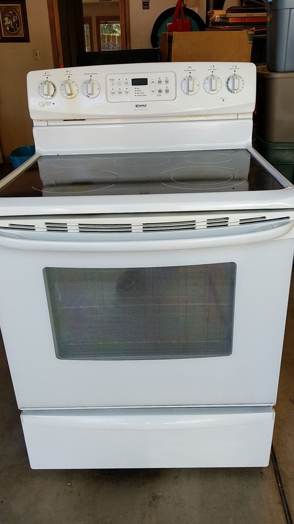 Kenmore Gas Range With Warm And Ready Drawer Arm Designs