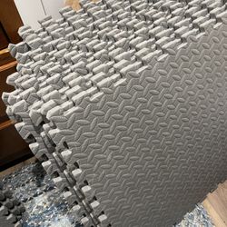 14 Interlocking Exercise Floor Tiles