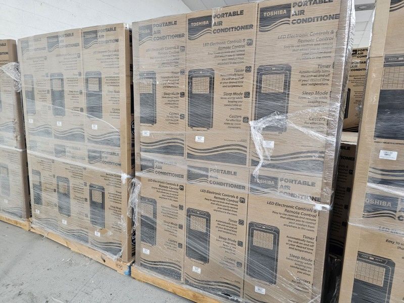 Best Deals. 12000btu Portable Ac By Toshiba WiFi Smart. Complete Set