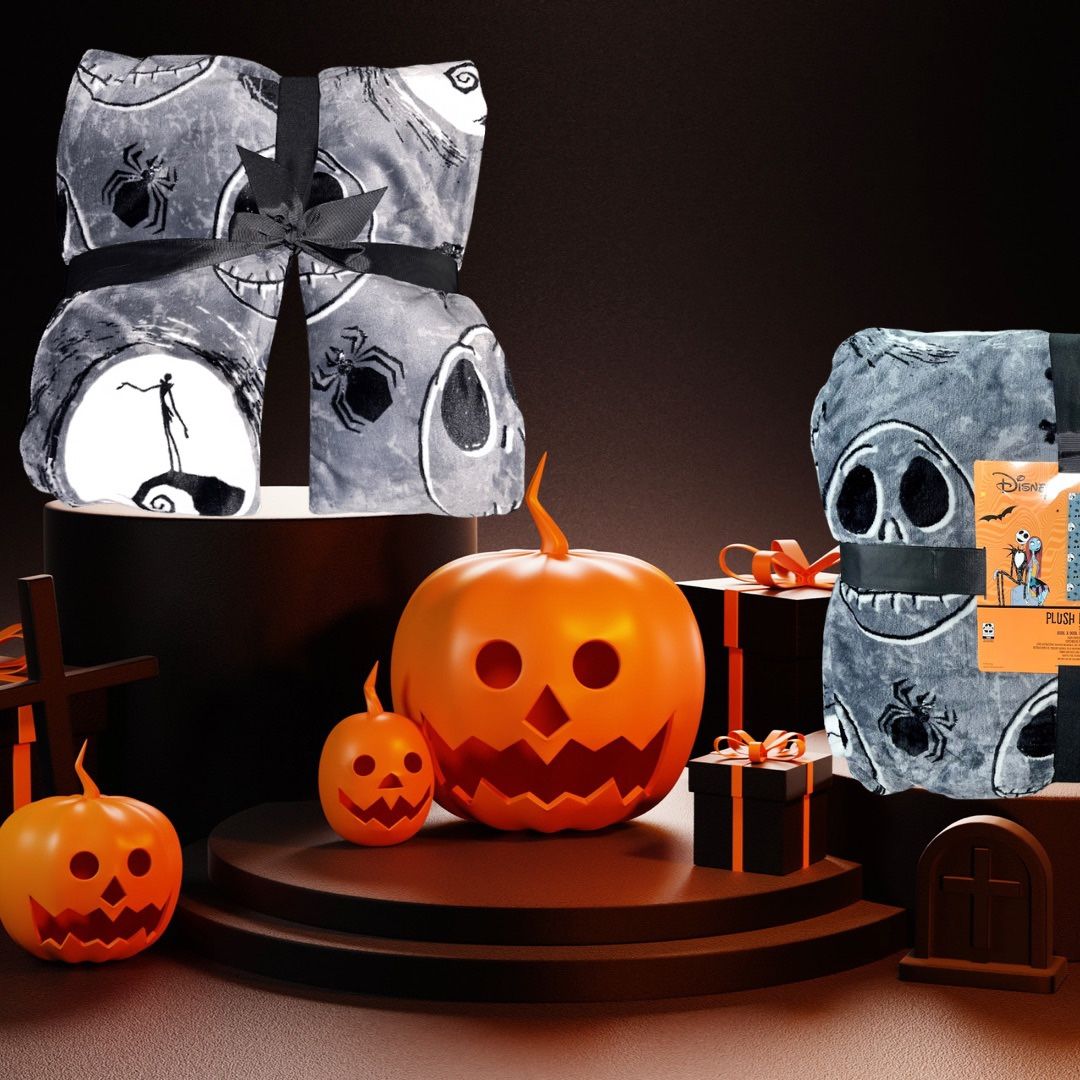 Nightmare Before Christmas Disney Plus Blanket XLong Twin Full Queen