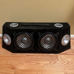 Car Audio Portable Speaker Box w/ 6” Woofers