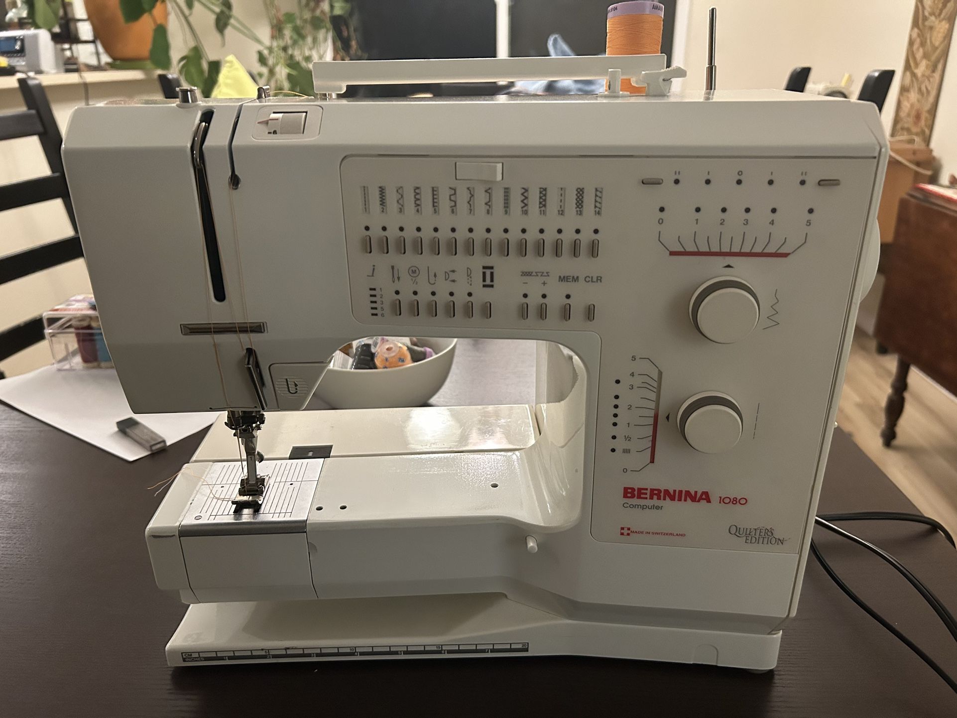 Bernina 1080 Quilters edition