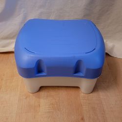 Child's Step Stool & Storage