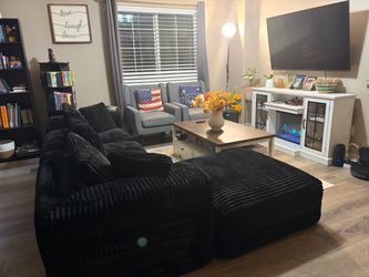 Boneless couch taken out from the boxes today!super comfortable!