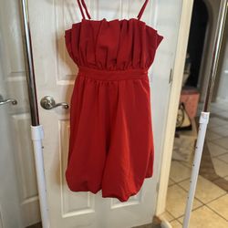 Juniors RED Dress Small