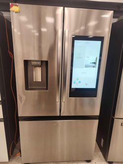 New with Ding *Discounted* Samsung 25cu ft. Mega Capacity French 3-Door Refrigerator + Family Hub