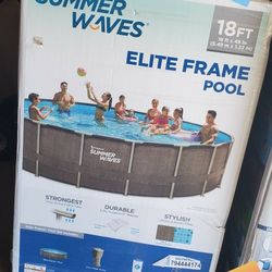 Special💦New In Box 18 Ft Summer Waves Complete Pool 
