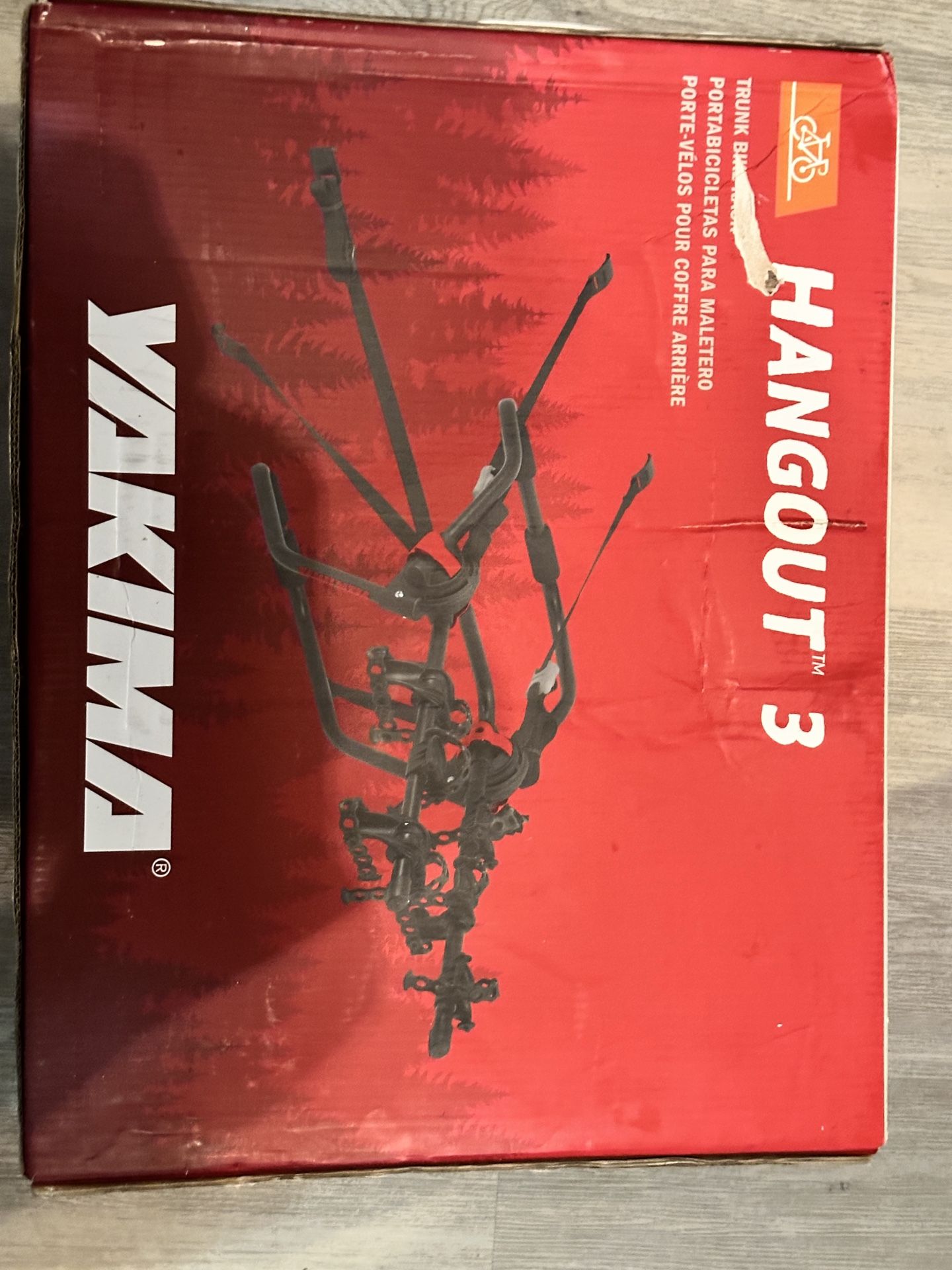 Yakima 3 bike rack