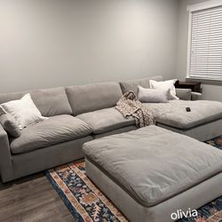 [OM] 🟪 Only $45 initial then take it home 🏡 Brand New Elyza 3 Piece Sectional With Chaise 