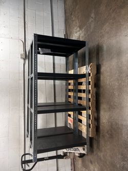 Heavy-Duty Industrial Steel Shelving Unit – 36”W × 18”D × 72”H 4-Shelves