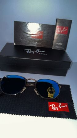 Ray-Ban RB3548N Hexagonal – Blue Lenses | New