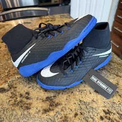 NEW NIKE JR HYPERVENOMX PHELON 3 DYNAMIC FIT IC INDOOR SOCCER FUTSAL SHOES SIZE 5.5Y KIDS YOUTH