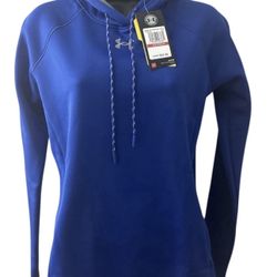 UNDER ARMOUR Cold Gear Loose Fit Fleece-Lined Hoodie Women’s XS NWT