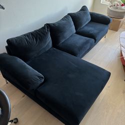 Black Sectional