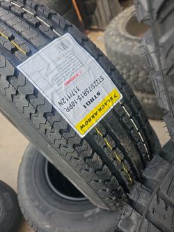 New Set Of Trailer Tires 225 75 15 St 10ply