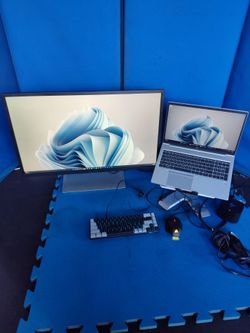 $380 firm, yes, it's available, HP elitebook 850 g7 workstation bundle, 16gb ram, 250gb nvme, 32 inch display, g2 combo 230 watt dock, w11 pro, office