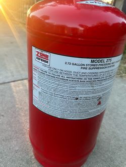 Fire  extinguishers  Amerex model kp275