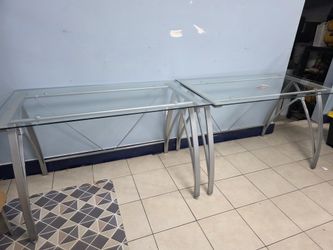 Glass Desk