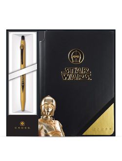 Cross X Star Wars Click Gel Ink Pen and Jotzone Notepad Kit- C-3PO

