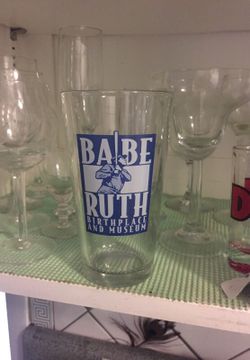 Beer glass Babe Ruth