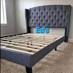 BRAND NEW QUEEN PLATFORM BED FRAME WITH MATTRESS INCLUDED $379