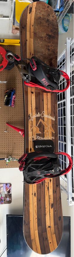 Symbolic snow board