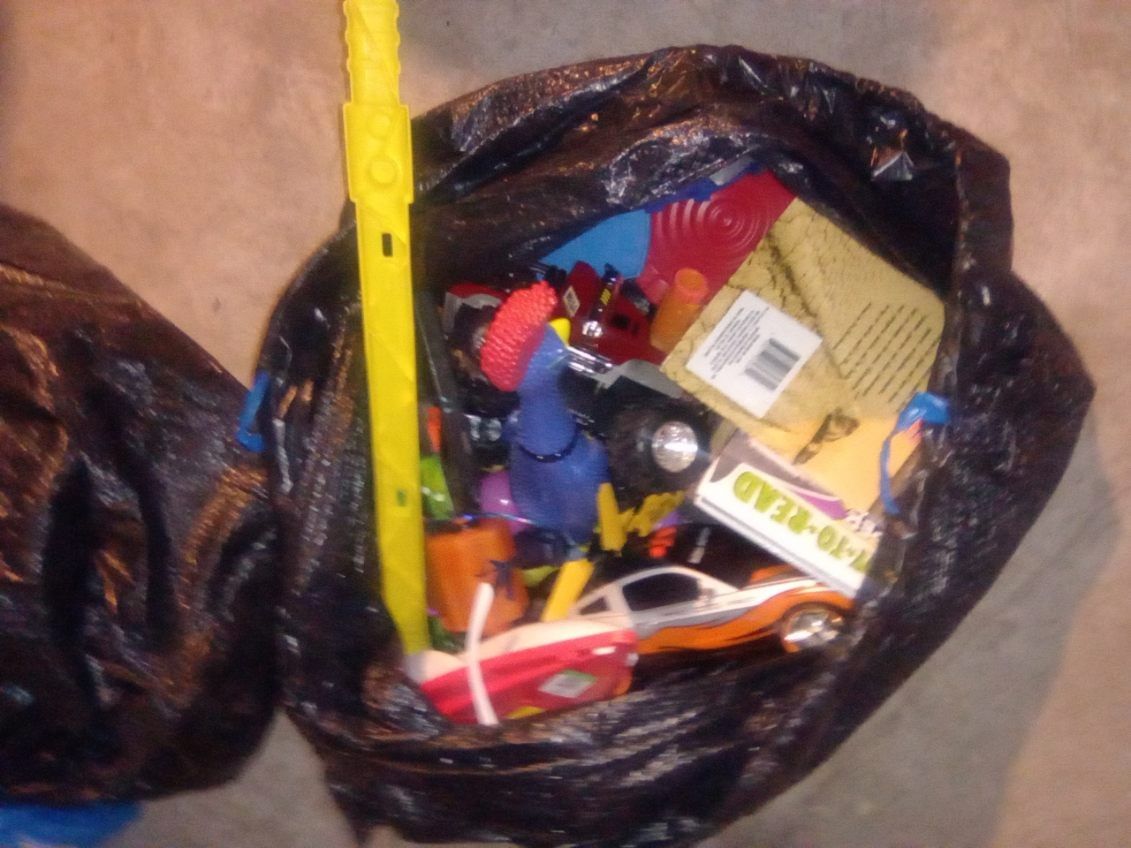 Miscellaneous Bag Of Boy Toys