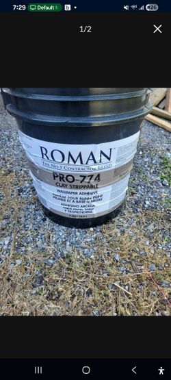 5 Gallon Roman Pro-774 Clay Strippable Wallpaper Adhesive (New)