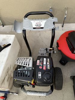 Pressure Washer, And Vacuuming