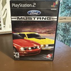 Ford Mustang The Legend Lives Playstation 2